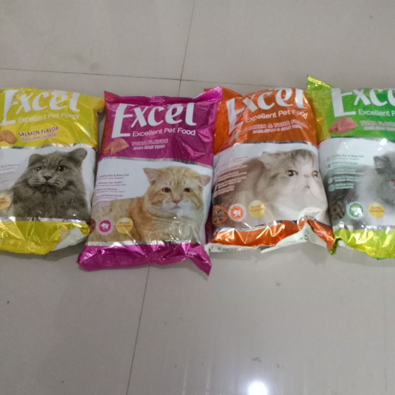 Excel pakan kucing