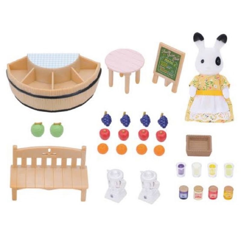 preloved Sylvanian Families: Juice Bar
