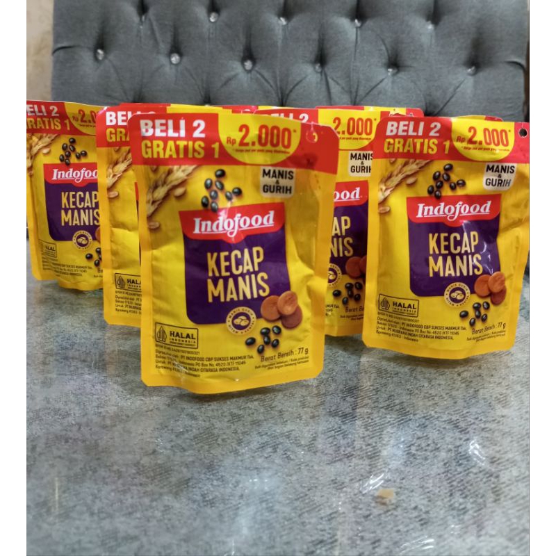 

Kecap Manis Indofood (Dapat 9pcs)