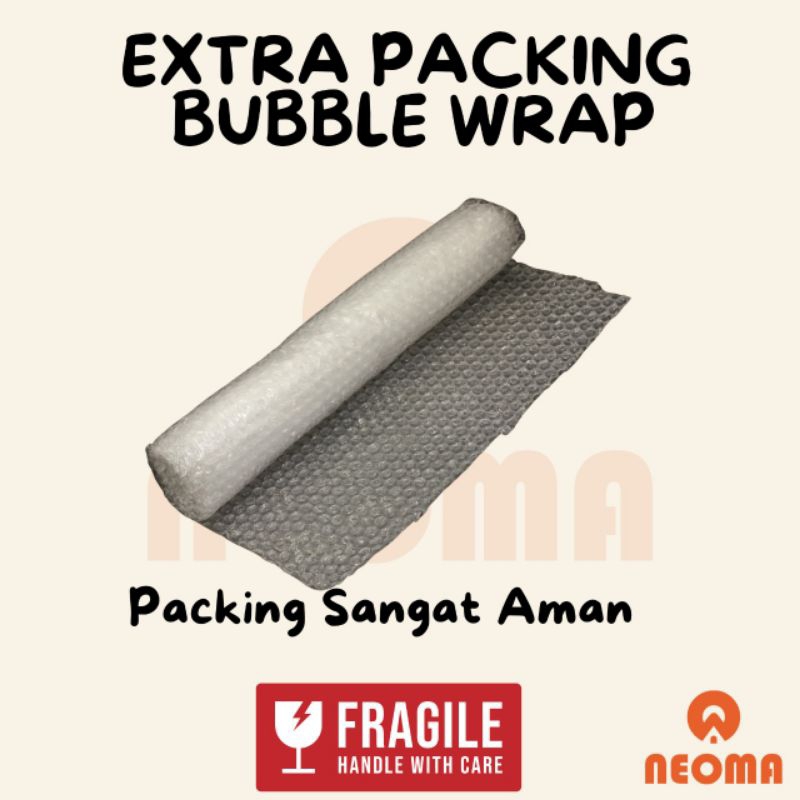 

Extra Packing Bubble Wrap Tambahan Untuk Packing Lebih Aman