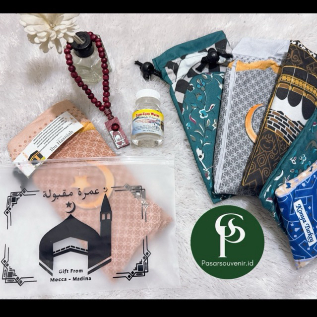 souvenir murah sovenir sajadah kecil zam zam souvenir haji souvenir umroh oleh-oleh umroh free tasbi