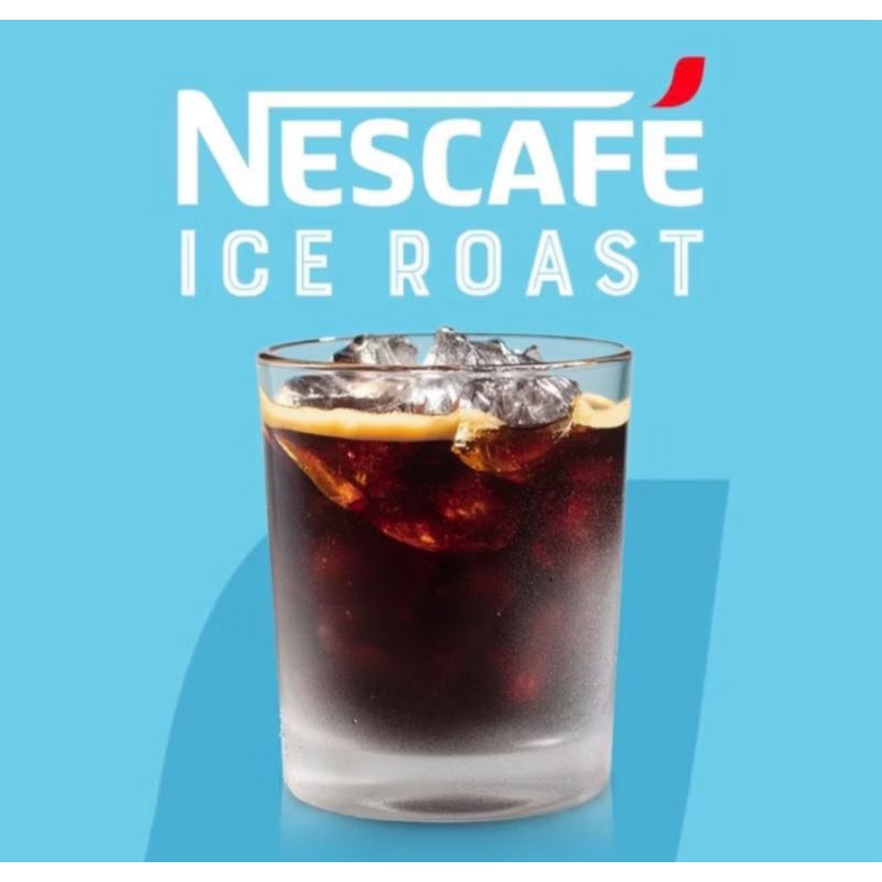 

Nescafe Ice Roast Americano isi 10pcs 1bungkus kopi instan black coffee 10 x 2g