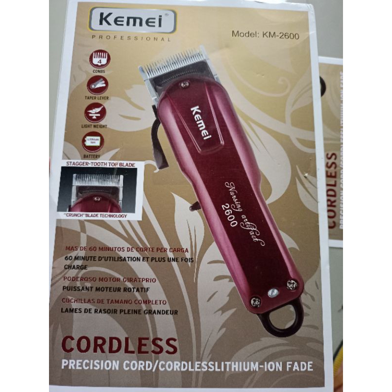 KEMEI 2600 km 2600 original kemei