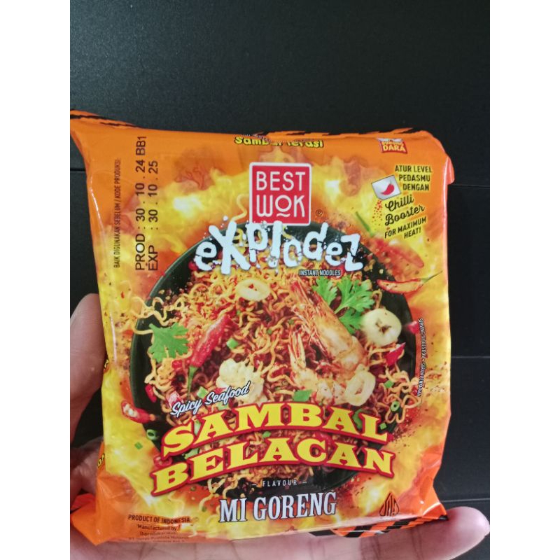 

Best Wok Mie Goreng Rasa Sambal Belacan Kemasan 75 Gram