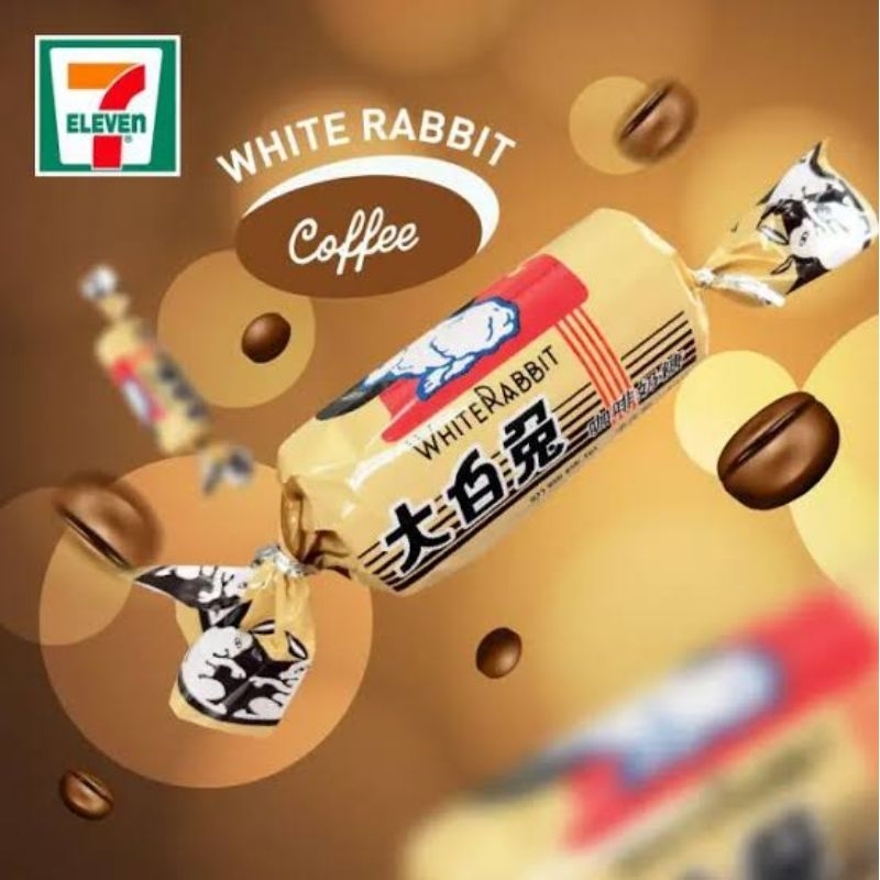 

white rabbit candy rasa kopi white rabbit milk candy da bai tu white milk candy permen jumbo