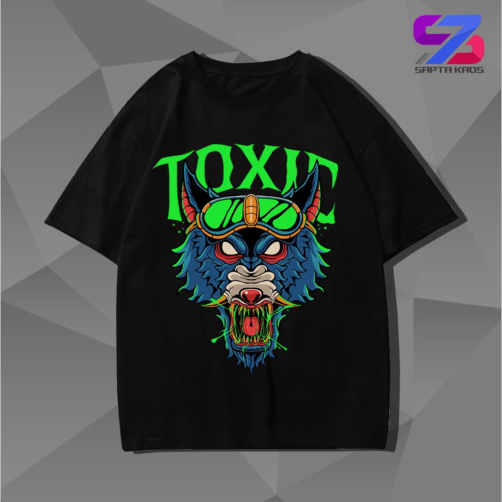 SPT253 KAOS DISTRO TOXIC Tshirt DISTRO TOXIC  - COCOK UNTUK PRIA DAN WANITA