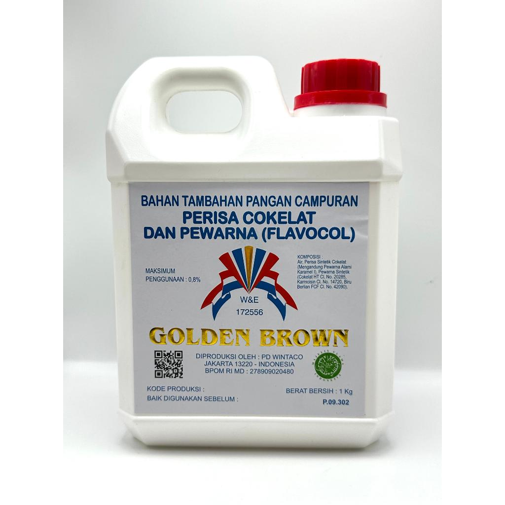 

Perisa Cokelat dan Pewarna (FLAVOCOL) Golden Brown 1 Kg