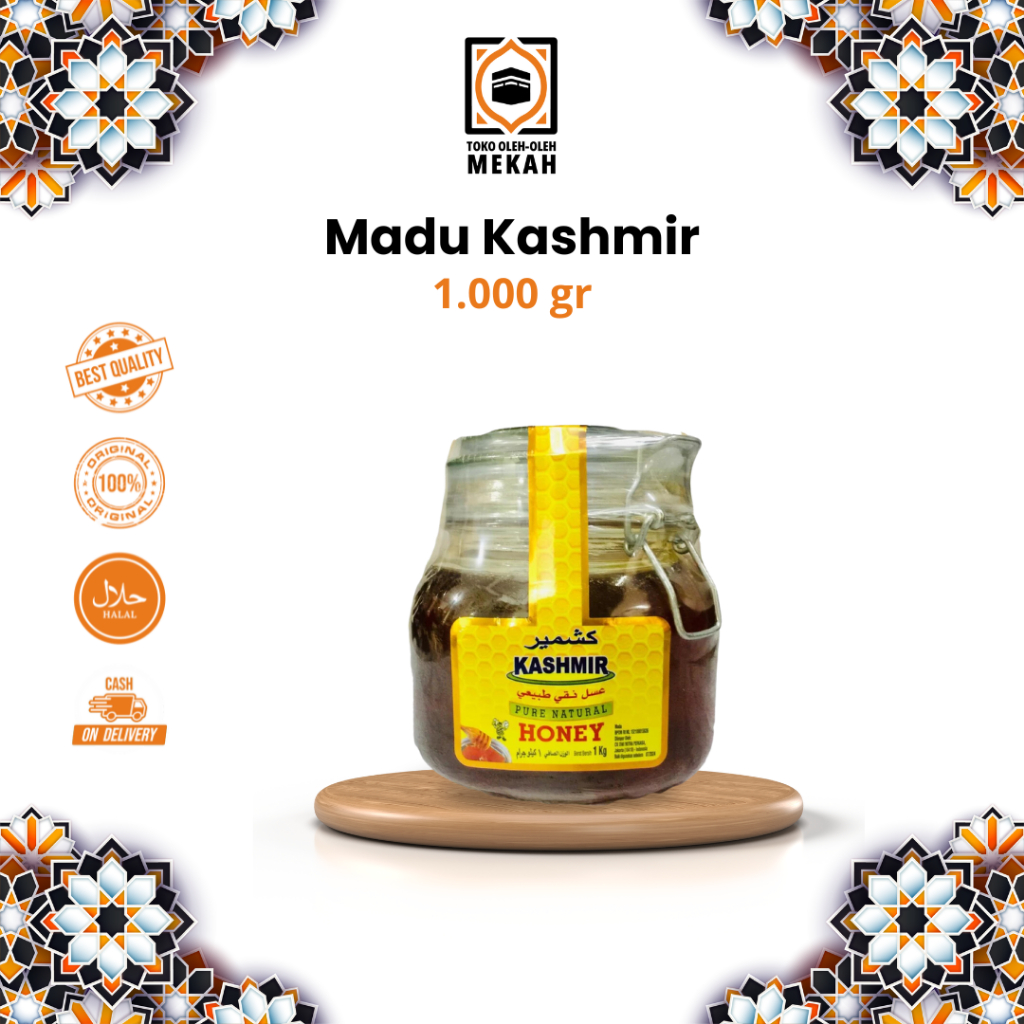 

[BEST SELLER] MADU KASHMIR ORIGINAL 100% PURE HONEY 1 KG