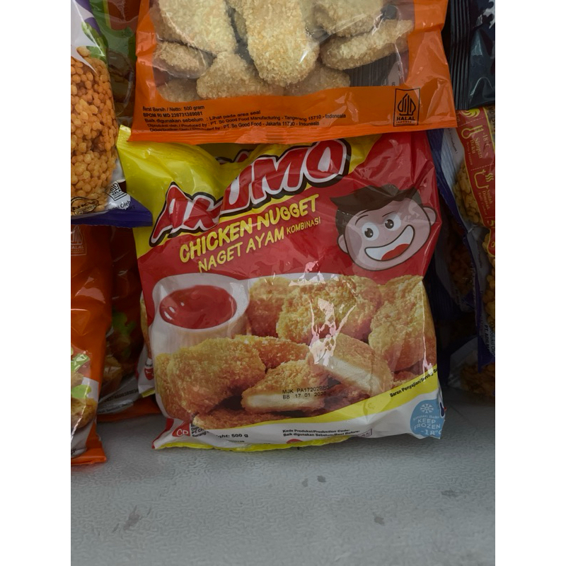 

akumo nugget 500 gr EL beryl frozen
