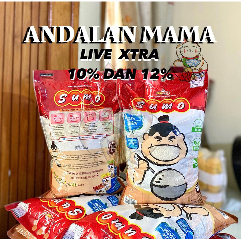 

BERAS SUMO PREMIUM XTRALIVE V