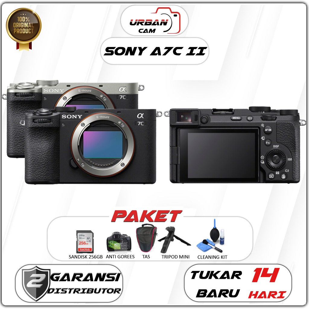 Sony a7C II BODY / Sony Alpha A7C II BODY / SONY A7cII Body / Sony Alpha 7C II