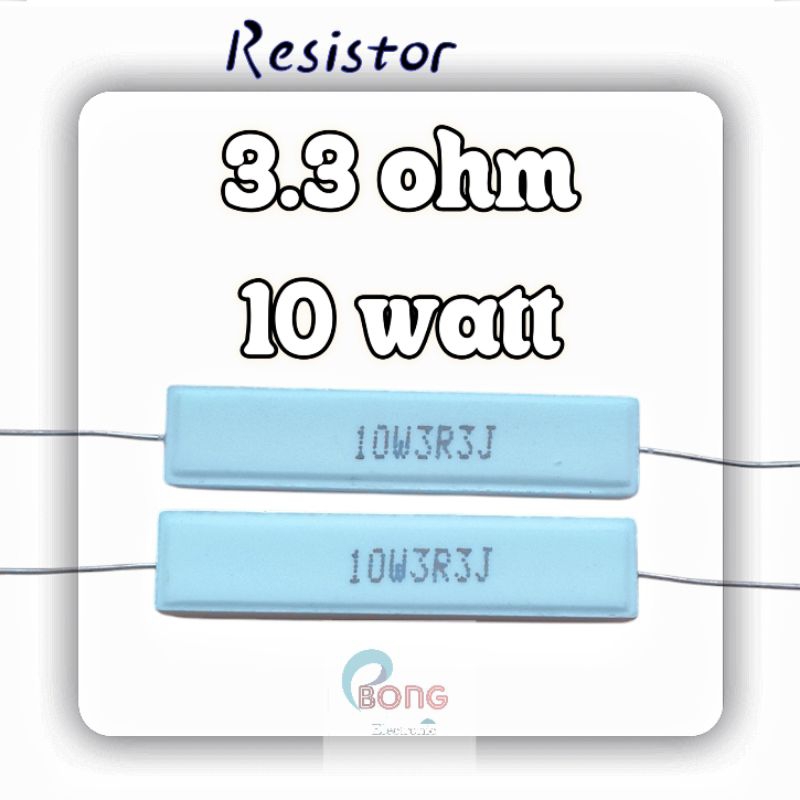 Resistor 3.3 Ohm 10 Watt /3,3ohm 10watt