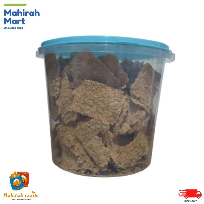 

Tempe goreng kering Toples L