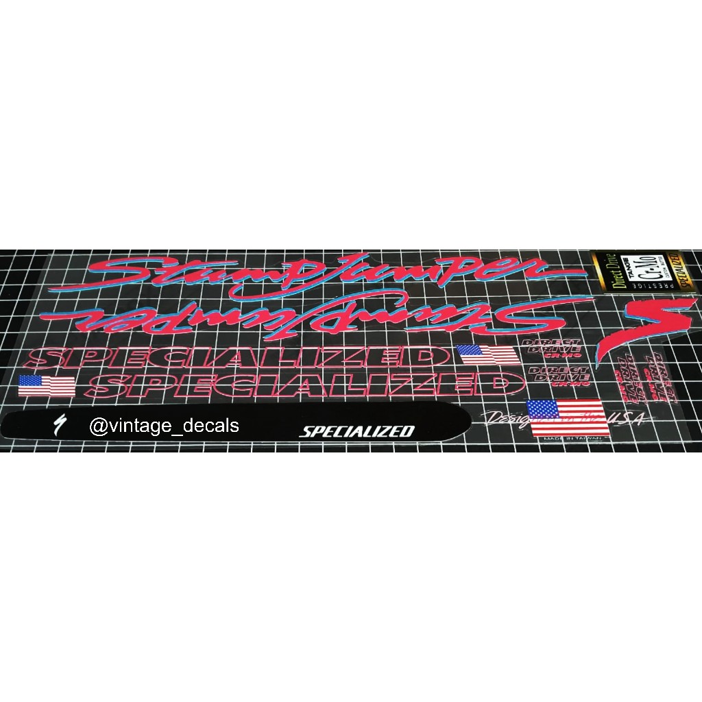 sticker decals sepeda Specialized stumpjumper FS PRO M2 comp team epic ultimate