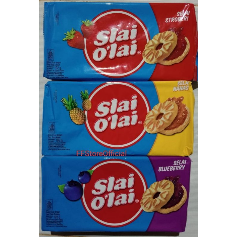 

(INSTANT & SAMEDAY) Slai O'lai Selai Stroberi Blueberry Nanas 192 Gram