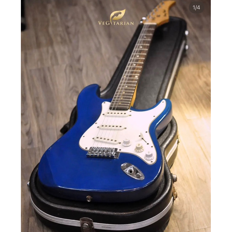 gitar elektrik king lion stratocaster model original