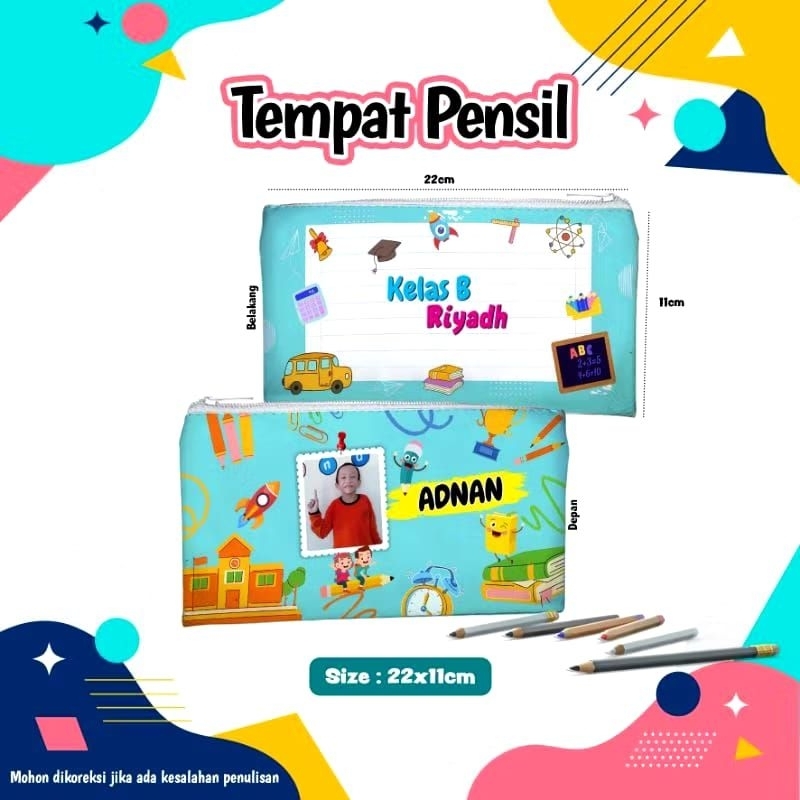 

TEMPAT PENSIL CUSTOM FREE DESAIN UNTUK ACARA WISUDA SEKOLAH DAN PERPISAHAN