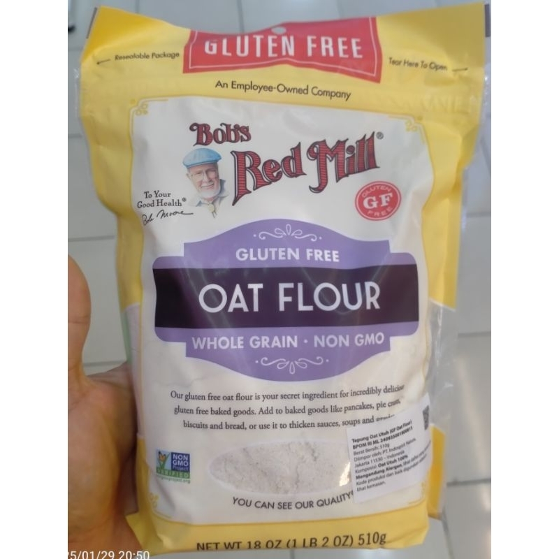 

BOB'S RED MILL GLUTEN FREE OAT FLOUR 510g / Tepung Oat