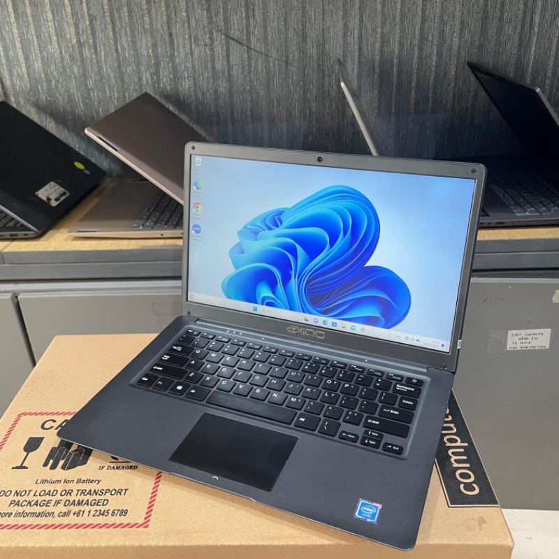 Laptop Axioo Mybook 14G, Seri Baru, Super Slim, Lengkap, Grey