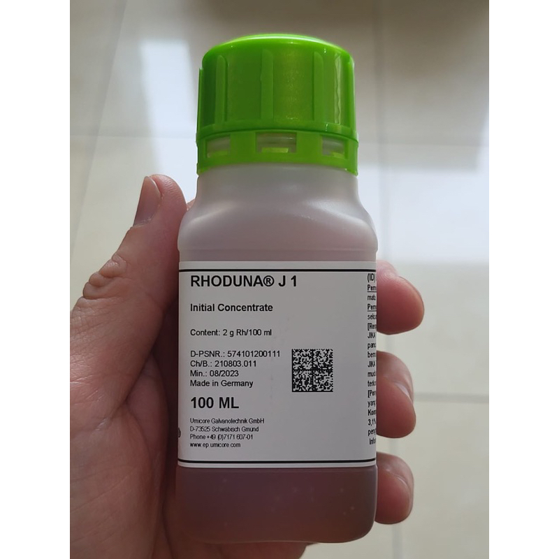 Rhoduna J1 Rh 2gr / Rhodium J1 2gr ori jerman