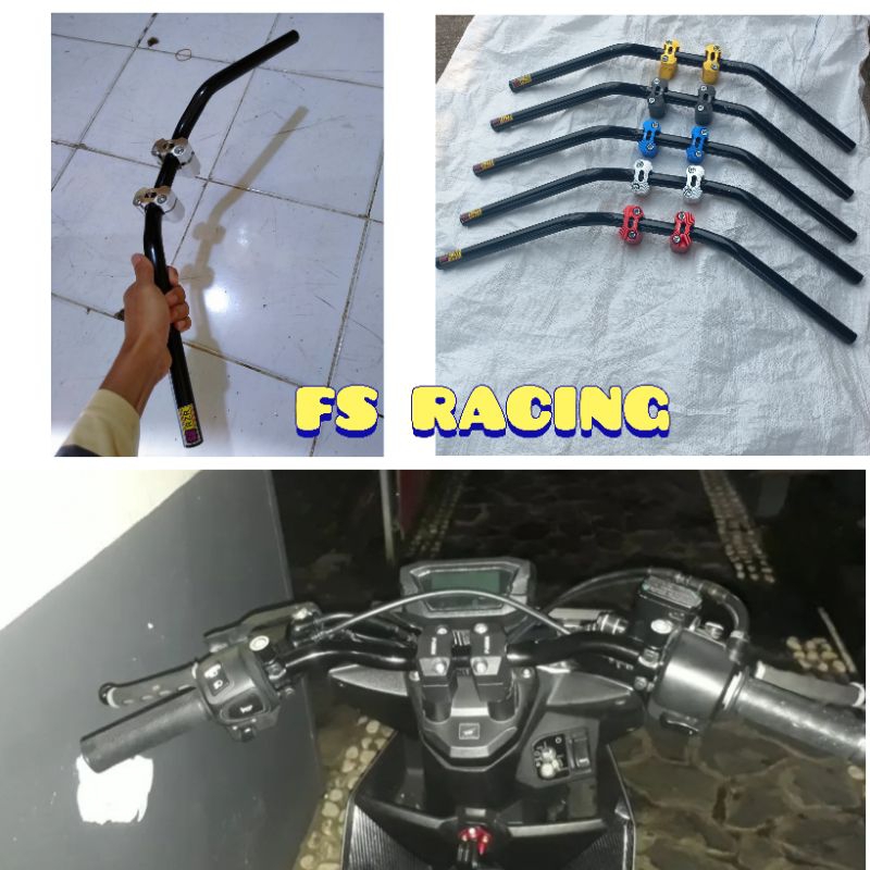 STANG RZR BEAT STREET STANG DAN RAISER CNC STANG DAN PENINGGI STANG BEAT STREET