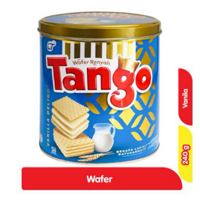 

WAFER TANGO KALENG 300gr/WAFER TANGO COKELAT/WAFER TANGO VANILLA/ WAFER TANGO MURAH