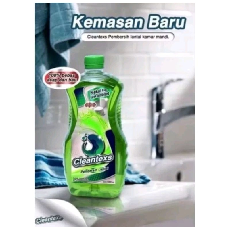 CLEANTEX/CLEAN TEXS /CLEANTEXS PEMBERSIH KERAK PORCELEN 1000ML