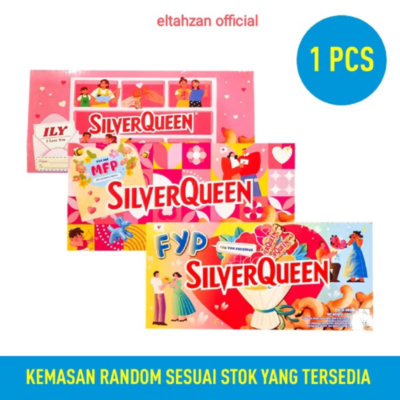 

Silverqueen 58Gram PROMO BUY 1 GET 1 FREE SPECIAL DAY Valentine