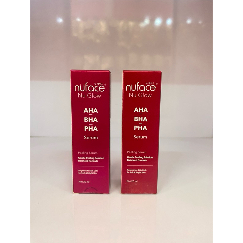 Nuface peeling serum AHA BHA PHA