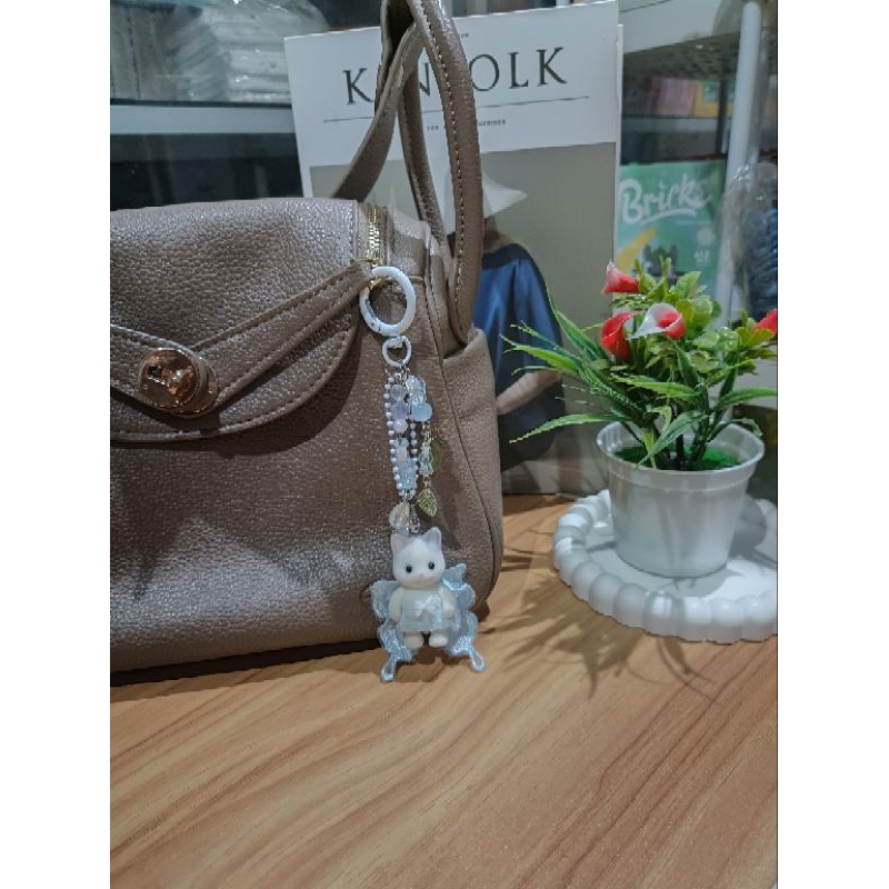 sylvanian fairy keychain