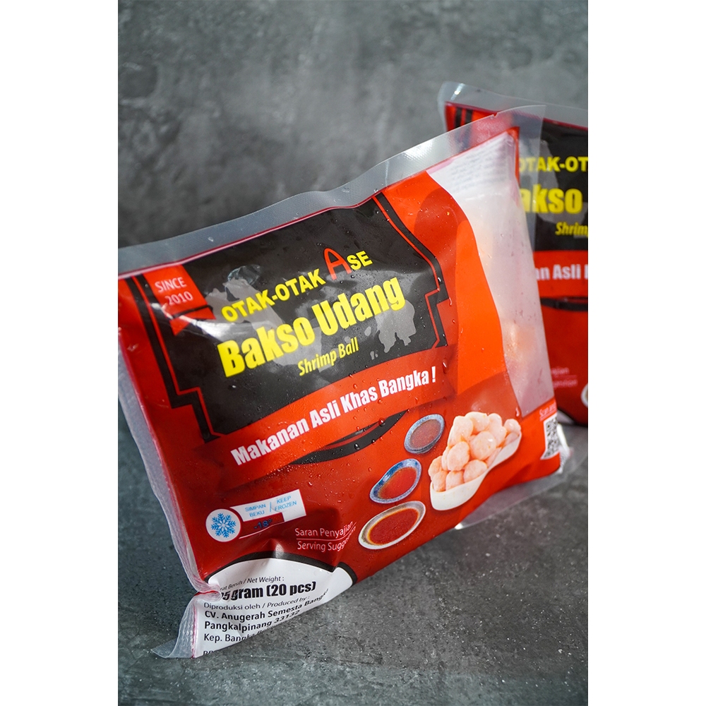 

OTAK OTAK ASE - Vacuum Bakso Udang Frozen isi 20pcs