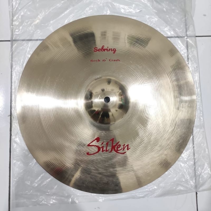 Cymbal Crash Silken Rock 16 Inch B20 bukan zildjian, meinl, sabian, nebulae, orion