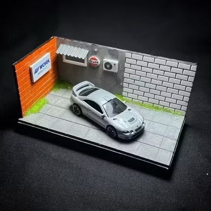 MINI DIORAMA DIECAST - HALAMAN RUMAH - HOTWHEELS - MINISCALE - SKALA 1:64