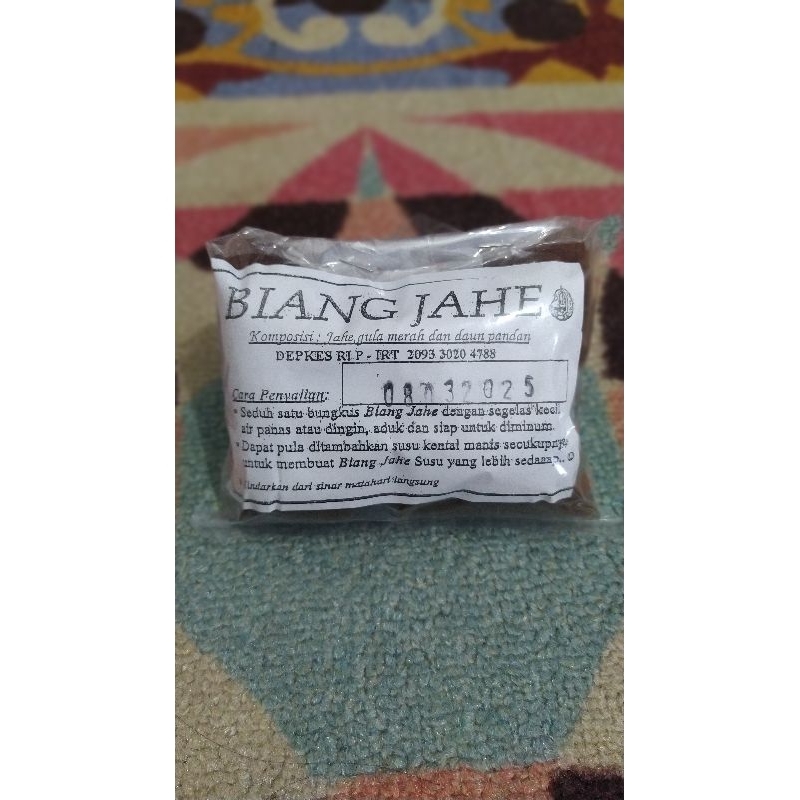 

BIANG JAHE GULA MERAH ASLI