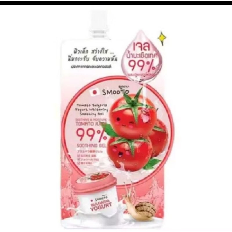 Smooto Shooting & Moisture Gel Saset