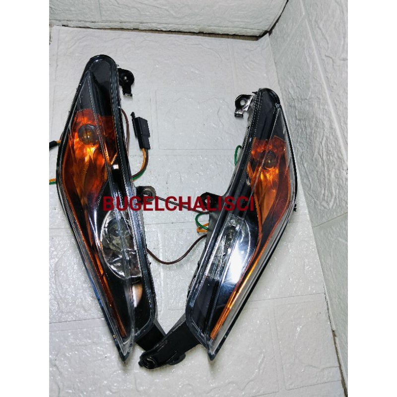 Lampu Sein Depan Yamaha Jupiter MX 135 New Model Custom warna Orange / Sein Depan Motor Jupiter MX