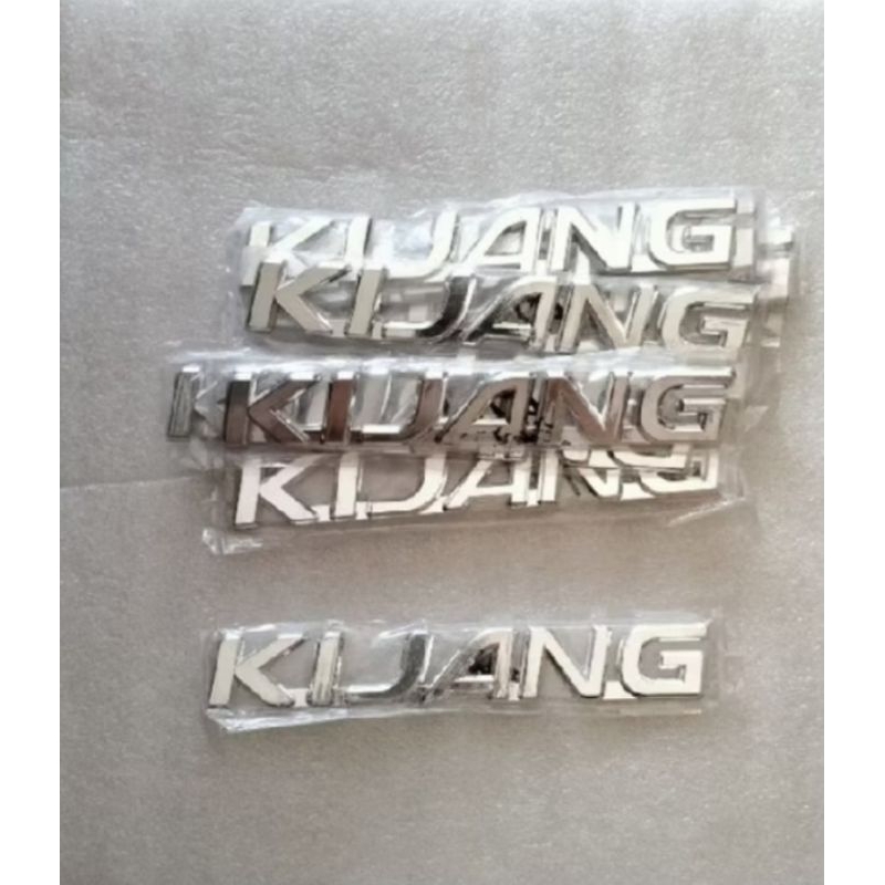 Emblem Logo Tulisan Kijang Mobil Kijang Kapsul