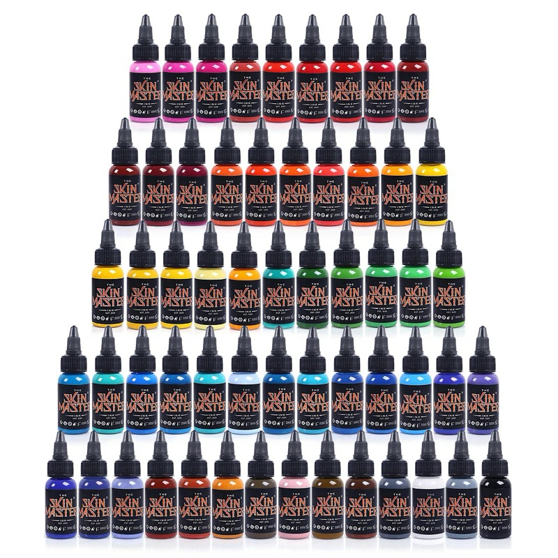 Tinta Tattoo Skin Master 60ml 2oz  /  Tinta Tattoo Skin Master TattooInk / Skin Master Ink Warna / T