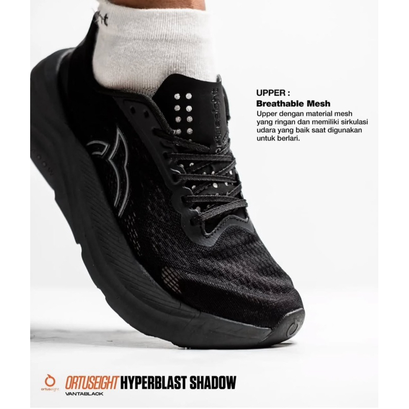 SEPATU RUNNING ORTUSEIGHT HYPERBLAST SHADOW