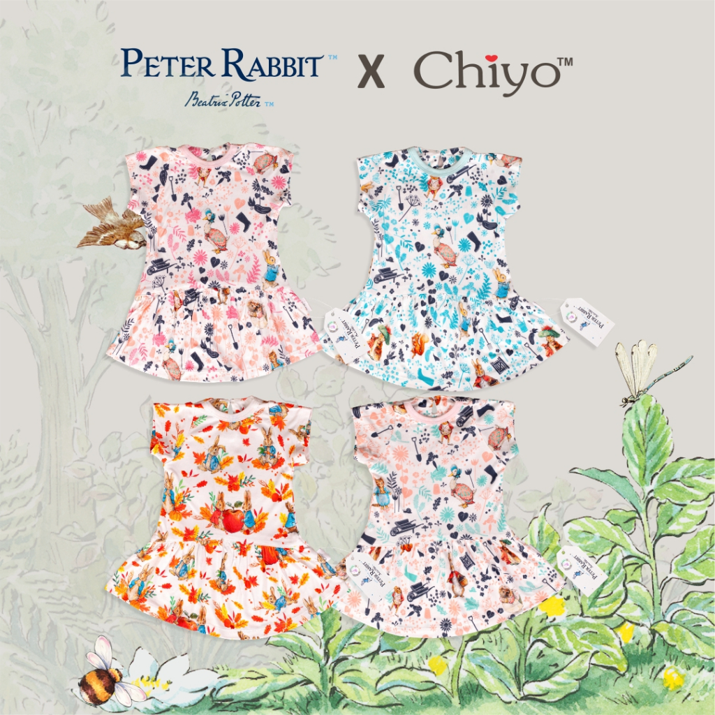 Dress Bayi Peter Rabbit Modal Size M - XL