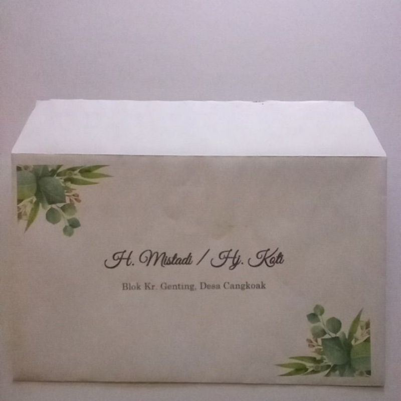 

Amplop Kondangan Paperline Uang Custom Nama