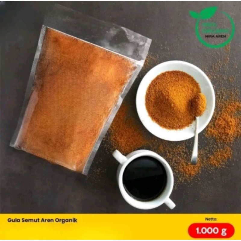 

Gula Aren semut/bubuk organik asli 1kg