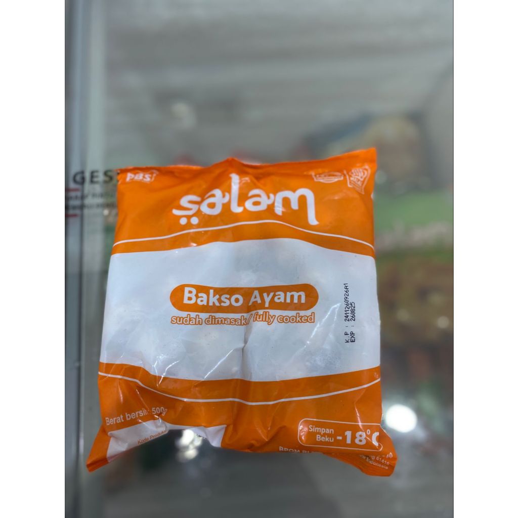 

BAKSO HALUS SALAM 500G