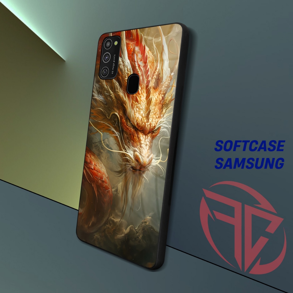 [AM21] Softcase Kilau Samsung A21S | M21 M30S | M31 | Case Kilau Glossy Keren | Kesing Mika Kaca Sil