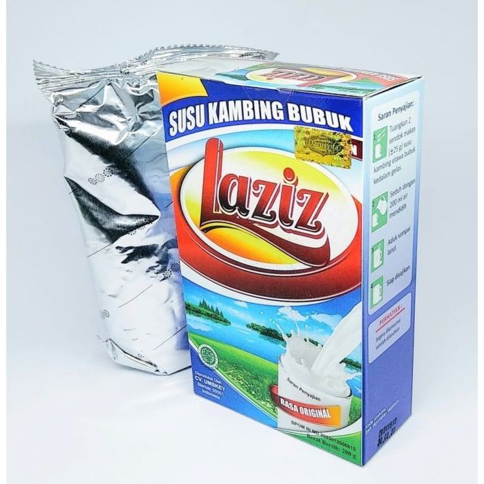 

Susu Kambing Etawa LAZIZ Darusyifa Rasa Original - 200gr