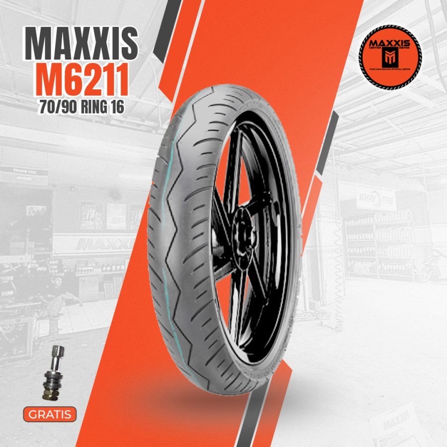 Ban Motor MAXXIS Ring 16 Tubeless - YAMAHA NOUVO, SKYWAVE, HAYATE - MAXXIS 70/90-16