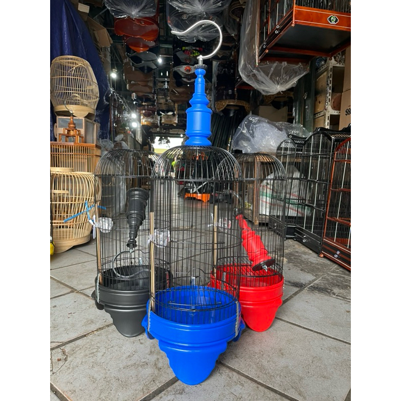 Sangkar Kandang Pleci Besi Tebok Pvc