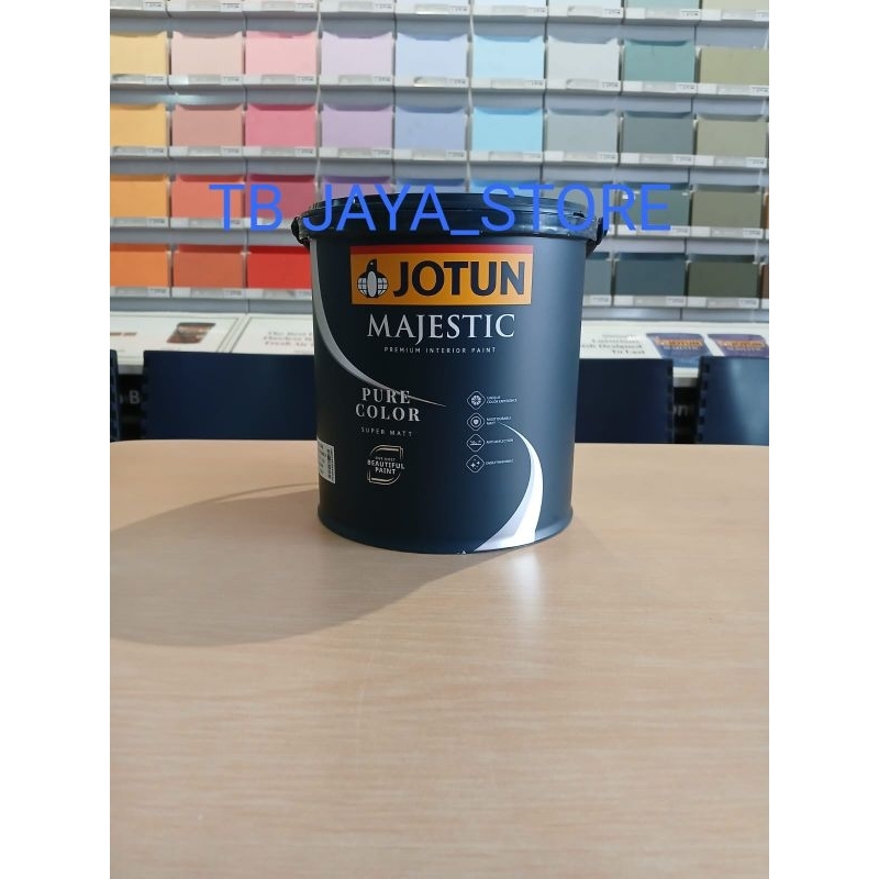 JOTUN MAJESTIC PURE COLOR CAT TEMBOK INTERIOR MATT BRILLIANT WHITE 2290