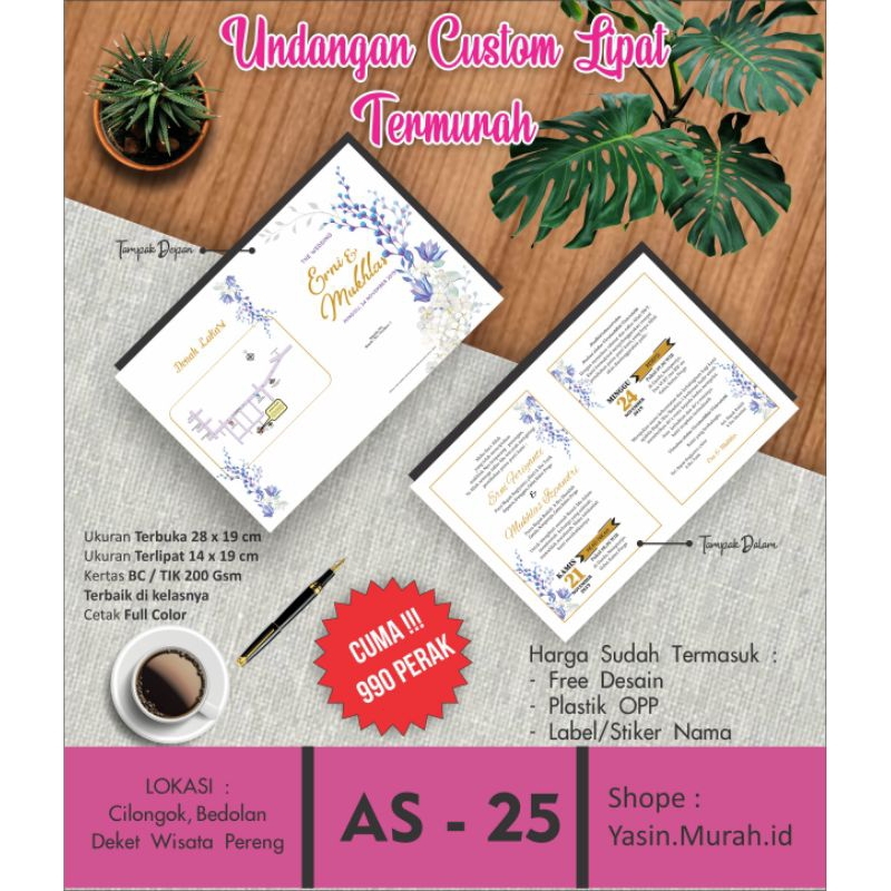 undangan pernikahan unik dan menarik setiap saat undangan aesthetic undangan custom