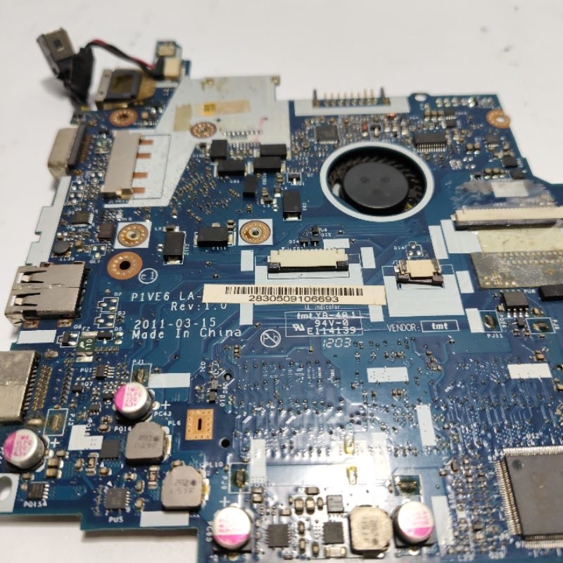 Motherboard Mainboard Mobo Laptop Acer Aspire One 722